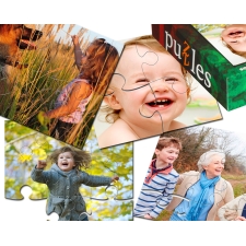 Puzzles personalizados - Pack  4 en 1