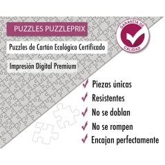 Puzzle personalizado sorpresa 500 piezas con imagen diferente en la caja