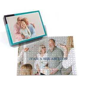 Puzzle personalizado sorpresa 500 piezas con imagen diferente en la caja